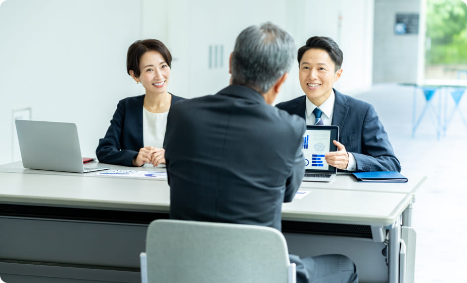 打ち合わせの様子